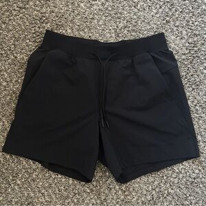 New Mens Lululemon Pace Breaker Shorts 7” Black